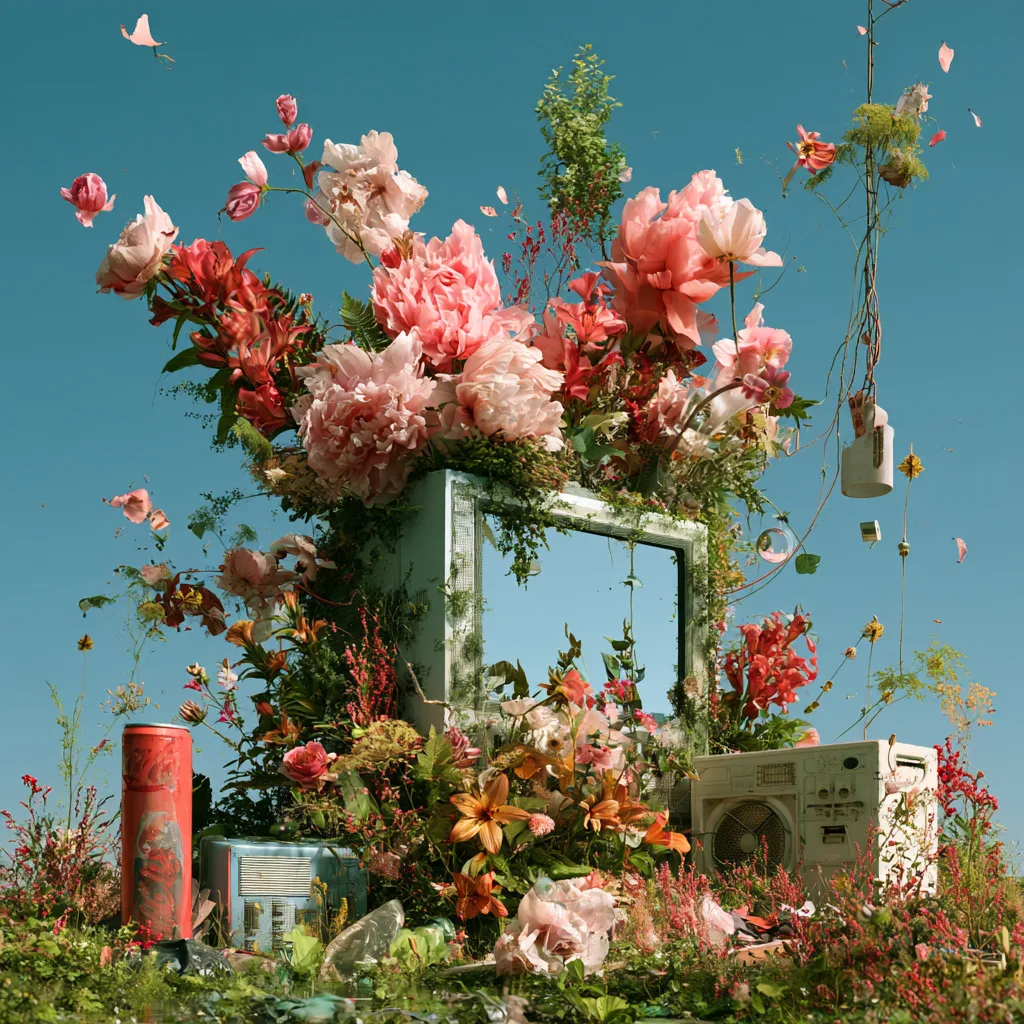 Appliance Pastoral — Advertising photography × the ruin painting