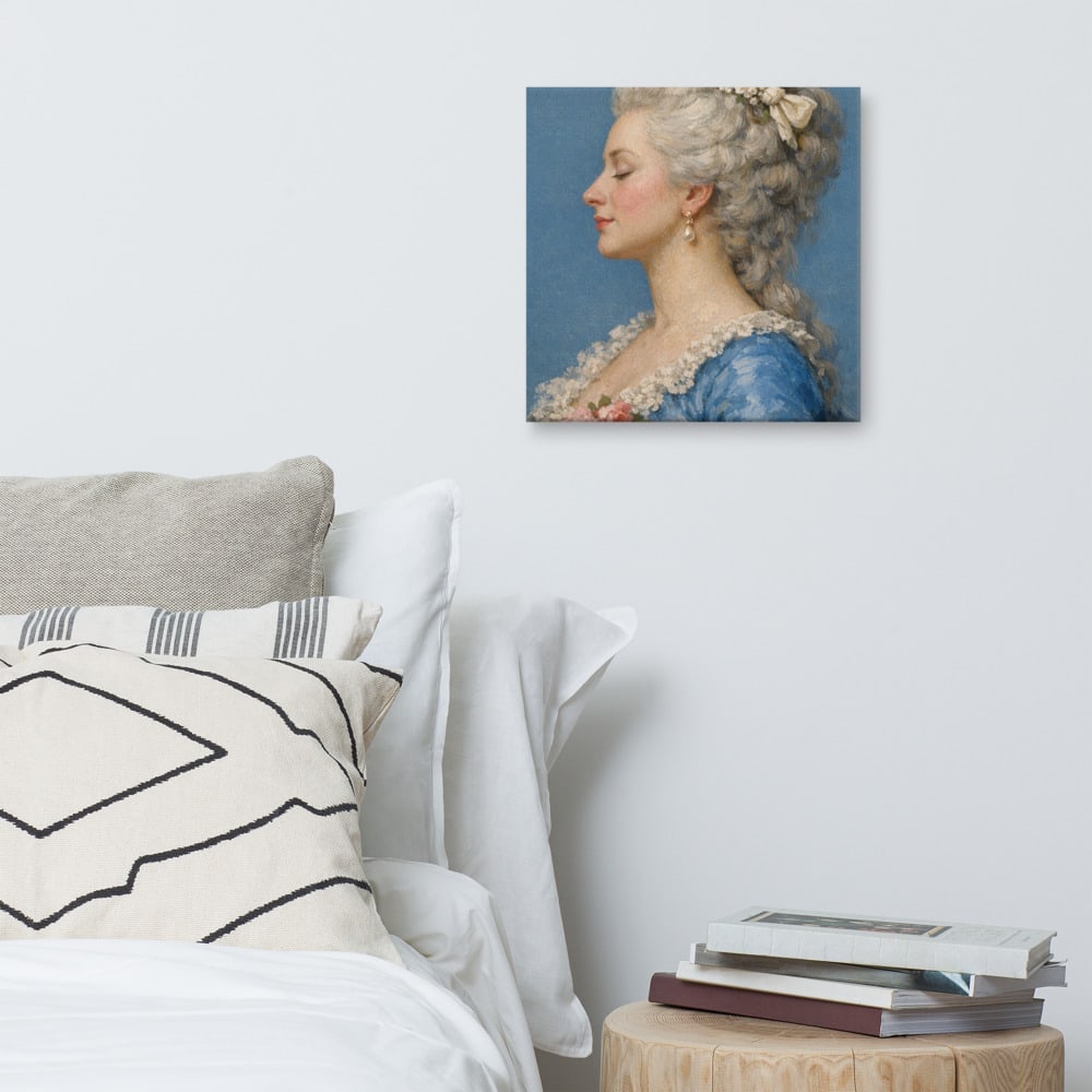 Sitting, Still printed and photographed on a wall