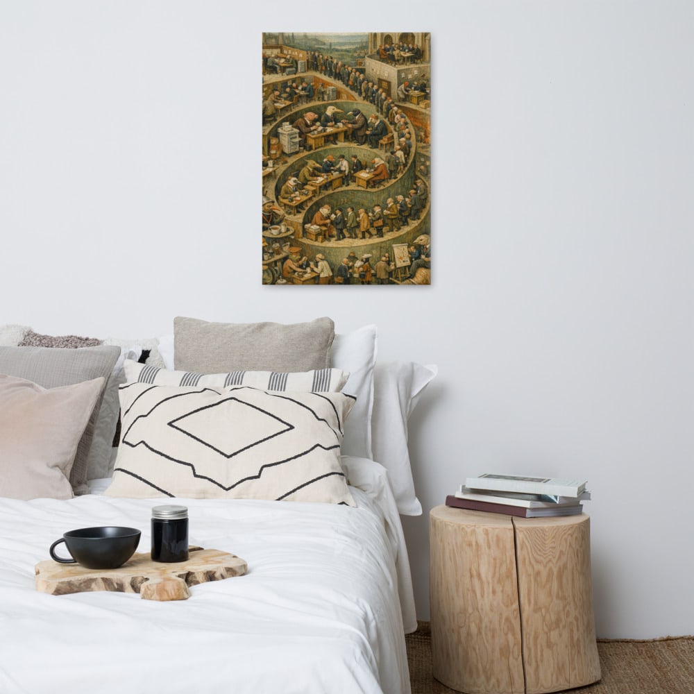 Onboarding of the Damned printed and photographed on a wall