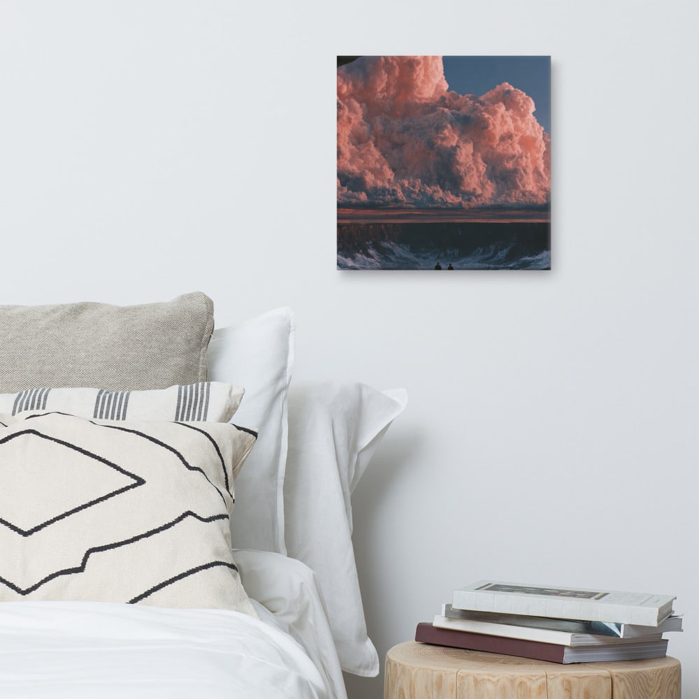 Two, For Scale printed and photographed on a wall
